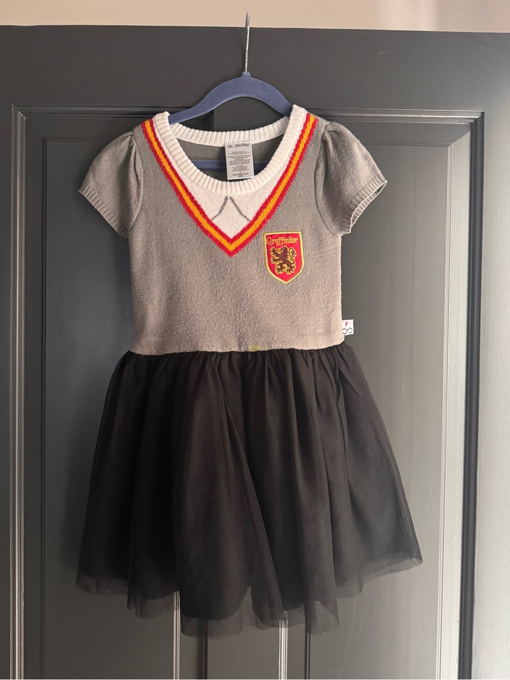 Disney Harry Potter Short Sleeve Sweater Dress Tulle Skirt 5T